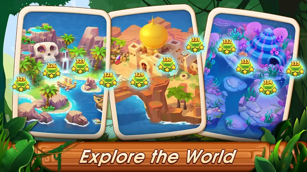 Solitaire Tripeaks: Card Games (Солитер Трипикс) [МОД: Меню, Бесконечные монеты и Открытые уровни] Screenshot 3