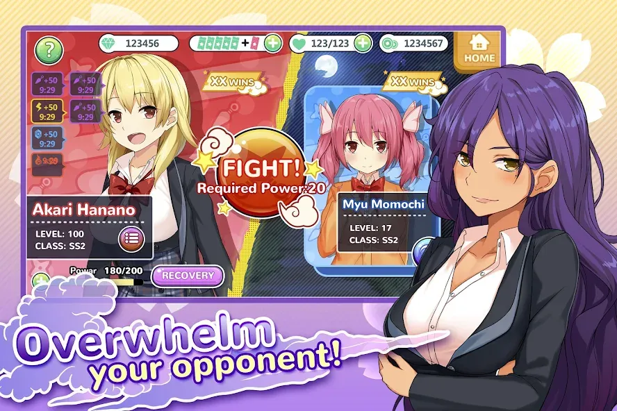 Moe! Ninja Girls/Sexy School [МОД: Все открыто, Дополнительные деньги и Меню MOD] Screenshot 5