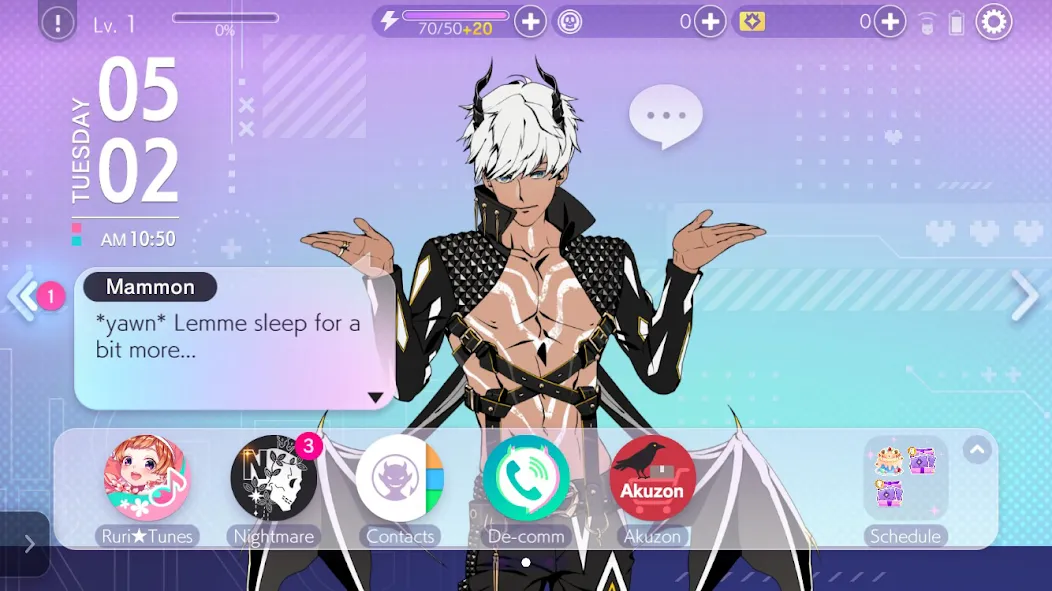 Otome Games Obey Me! NB [МОД: Бесконечные деньги, Монеты и Мега MOD] Screenshot 3