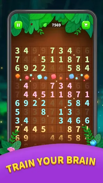 Number Match - Ten Pair Puzzle (Намбер Матч) [МОД: Меню, Бесконечные монеты и Открытые уровни] Screenshot 5