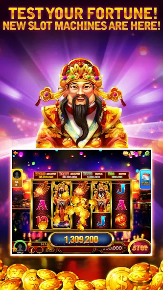 Cash Bay Casino - Slots game (Кэш Бэй Казино) [МОД: Бесконечные деньги, Монеты и Мега MOD] Screenshot 2
