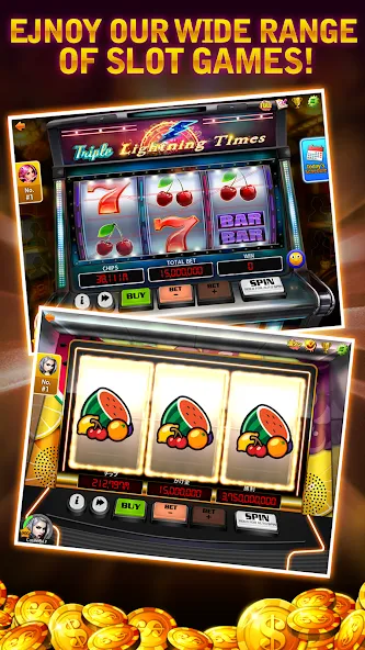 Cash Bay Casino - Slots game (Кэш Бэй Казино) [МОД: Бесконечные деньги, Монеты и Мега MOD] Screenshot 3