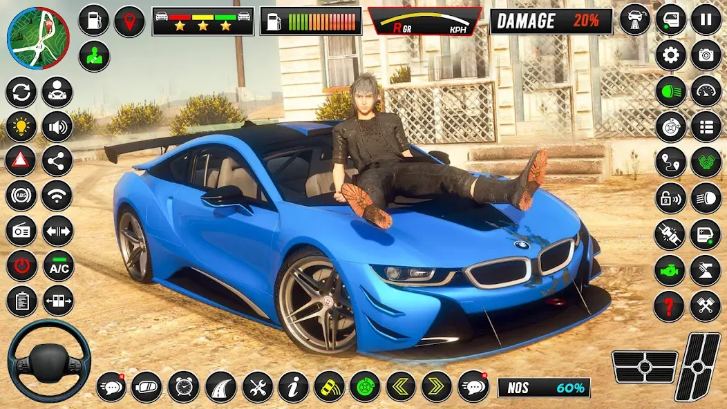 Real Car Parking Hard Car Game [МОД: Меню, Бесконечные монеты и Открытые уровни] Screenshot 1