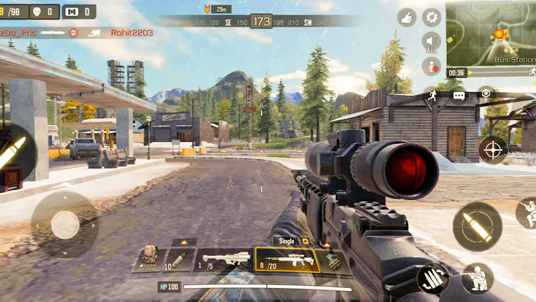 Cover Target: Offline Sniper [МОД: Много денег, Монет и Все открыто] Screenshot 2