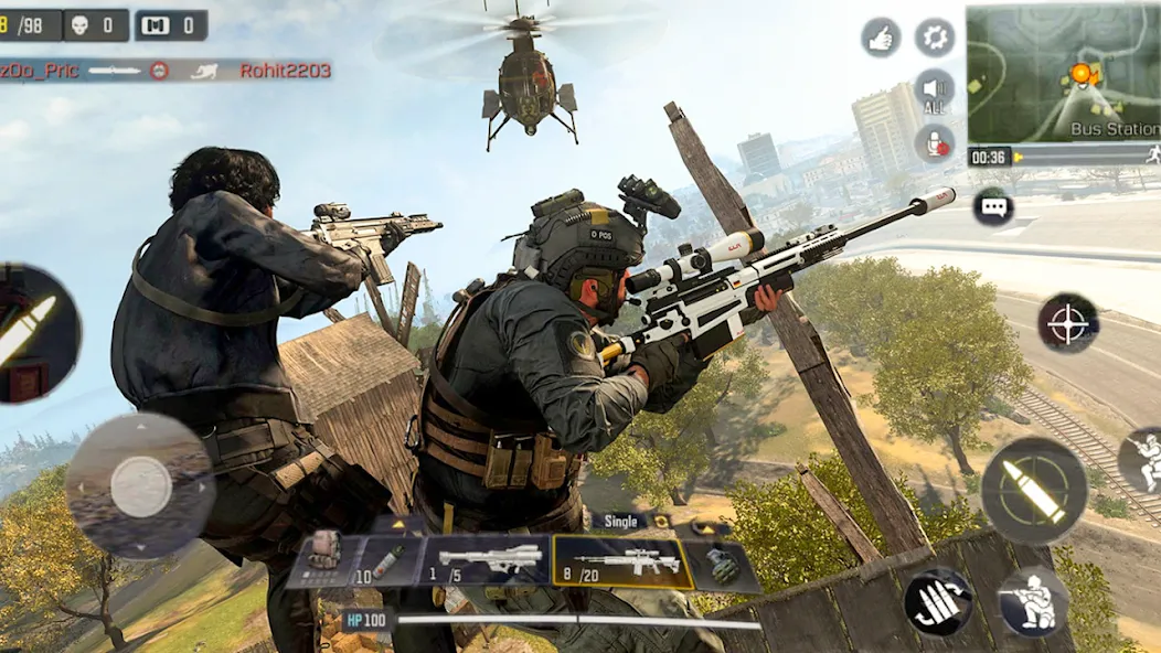 Cover Target: Offline Sniper [МОД: Много денег, Монет и Все открыто] Screenshot 3