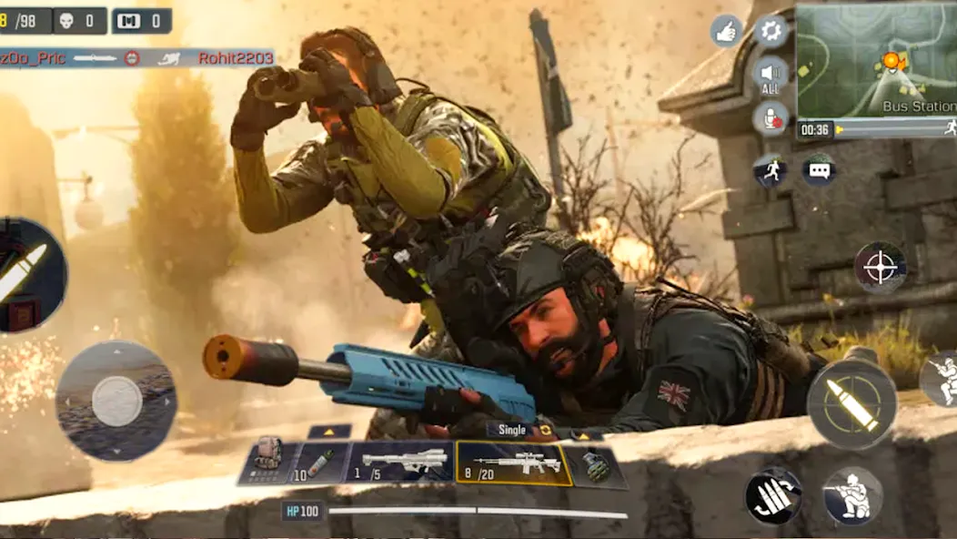 Cover Target: Offline Sniper [МОД: Много денег, Монет и Все открыто] Screenshot 5