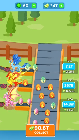 Dragon Master Adventure (Драгон Мастер Приключение) [МОД: Меню, Бесконечные монеты и Открытые уровни] Screenshot 1