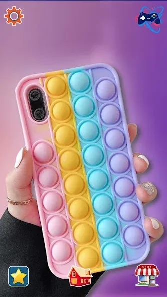 Pop it Fidget: ASMR Antistress (Поп ит Фиджет) [МОД: Все открыто, Дополнительные деньги и Меню MOD] Screenshot 5
