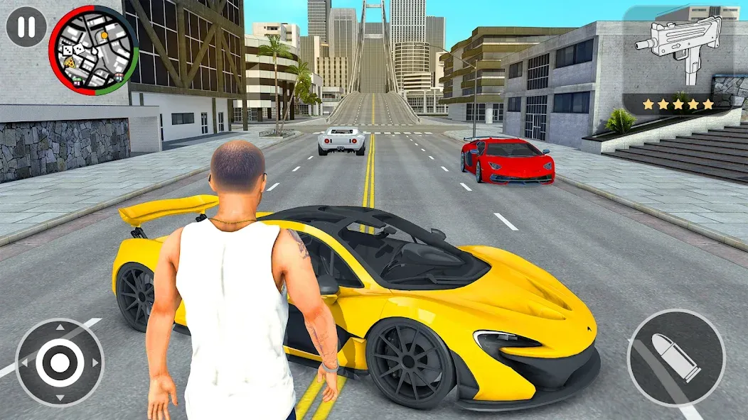 Grand City Vegas Crime Games (Гранд Сити Вегас Крайм Геймс) [МОД: Бесконечные деньги, Монеты и Мега MOD] Screenshot 2