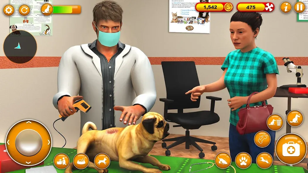 Pet Dog Family Adventure Games [МОД: Все открыто, Дополнительные деньги и Меню MOD] Screenshot 4