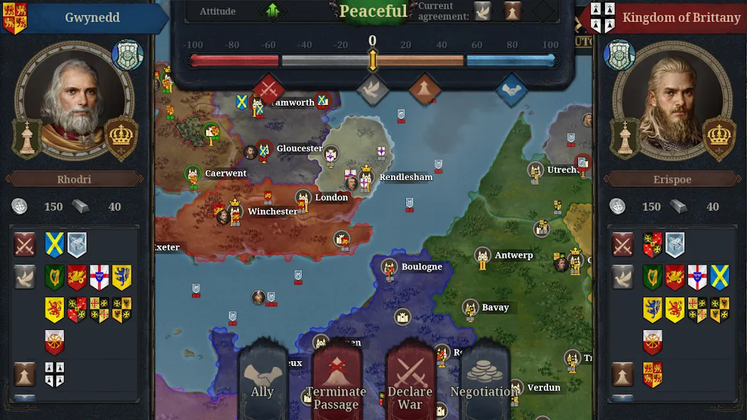 European War 7: Medieval (Европейская война 7) [МОД: Бесконечные деньги, Монеты и Мега MOD] Screenshot 3