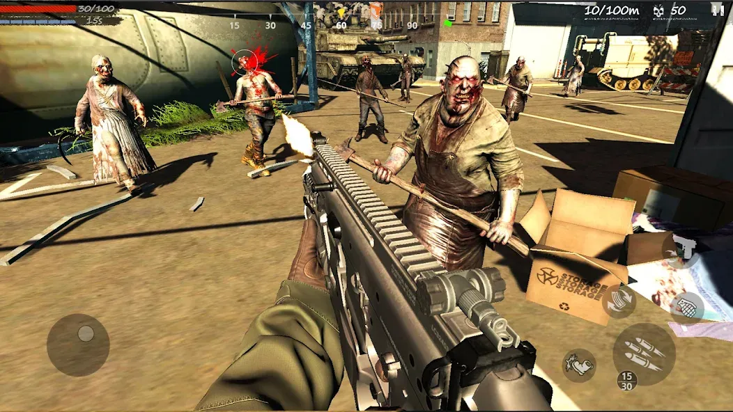Zombie Game:Trigger Survivor (Зомби Гейм) [МОД: Все открыто, Дополнительные деньги и Меню MOD] Screenshot 2