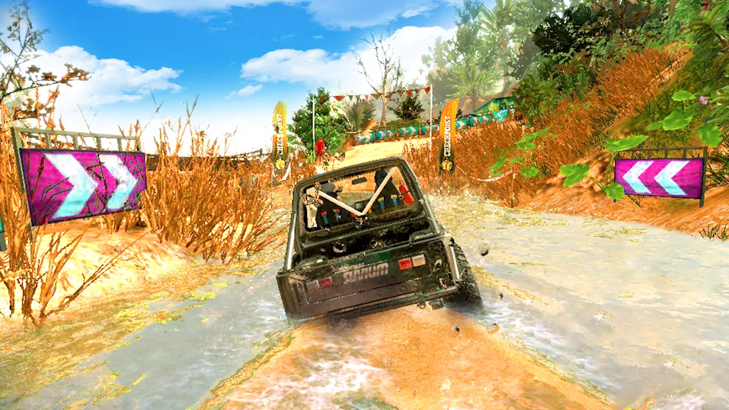 4X4 Offroad SUV Driving Games [МОД: Все открыто, Дополнительные деньги и Меню MOD] Screenshot 4