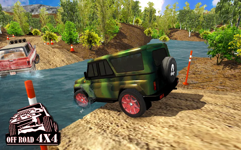 Offroad Jeep Racing Extreme [МОД: Меню, Бесконечные монеты и Открытые уровни] Screenshot 5