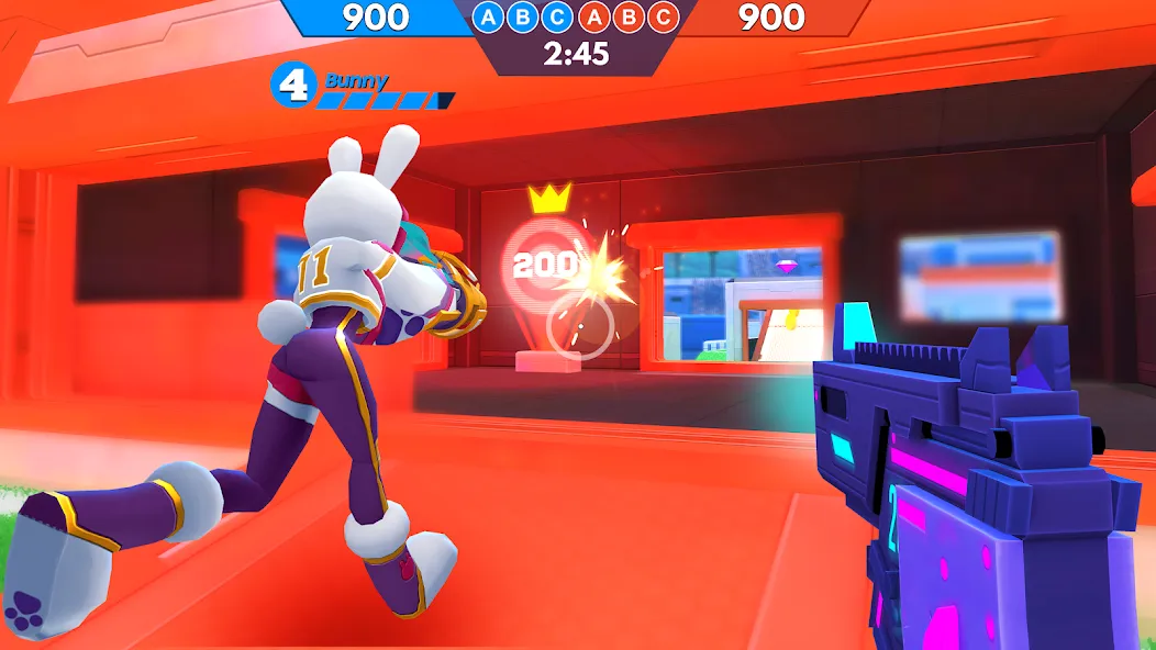 FRAG Pro Shooter (ФРАГ Про Шутер) [МОД: Много монет, Открытые уровни и Мега MOD] Screenshot 4