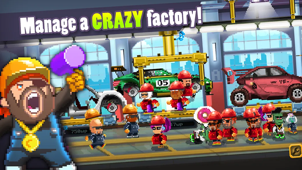 Motor World Car Factory (Мотор Ворлд Кар Фактори) [МОД: Много монет, Открытые уровни и Мега MOD] Screenshot 1