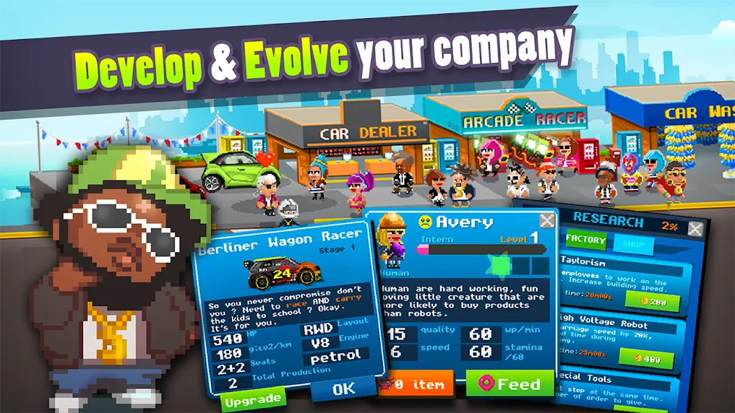 Motor World Car Factory (Мотор Ворлд Кар Фактори) [МОД: Много монет, Открытые уровни и Мега MOD] Screenshot 4