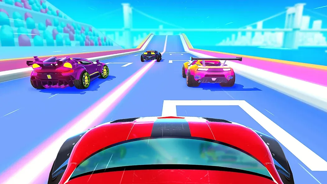 SUP Multiplayer Racing Games (СУП Мультиплеер Рейсинг) [МОД: Бесконечные деньги, Монеты и Мега MOD] Screenshot 1