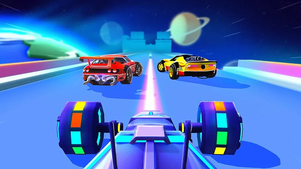 SUP Multiplayer Racing Games (СУП Мультиплеер Рейсинг) [МОД: Бесконечные деньги, Монеты и Мега MOD] Screenshot 2