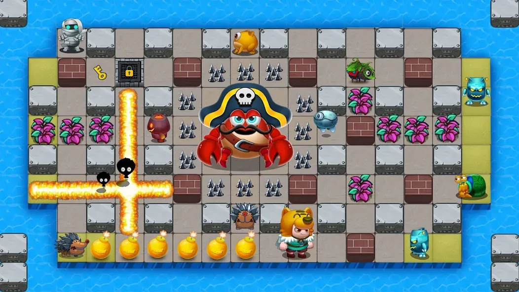 Bomb Man Legend (Бомб Мен Легенда) [МОД: Бесконечные деньги, Монеты и Мега MOD] Screenshot 3