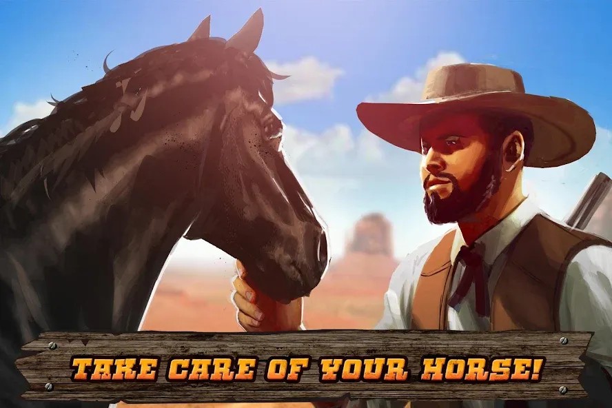 Cowboys Horse Racing Derby [МОД: Бесконечные деньги, Монеты и Мега MOD] Screenshot 2