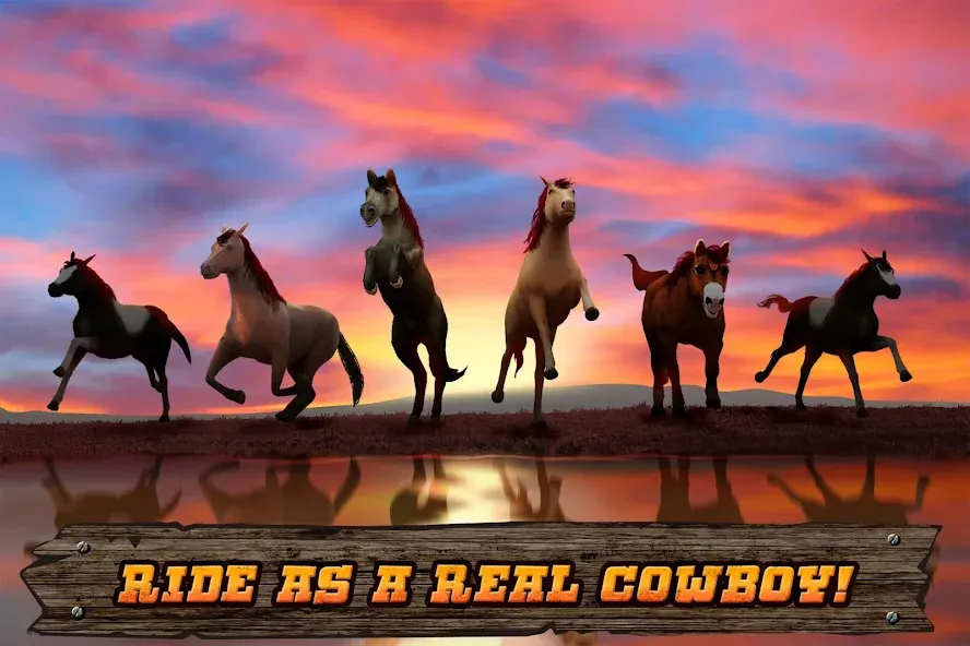 Cowboys Horse Racing Derby [МОД: Бесконечные деньги, Монеты и Мега MOD] Screenshot 5