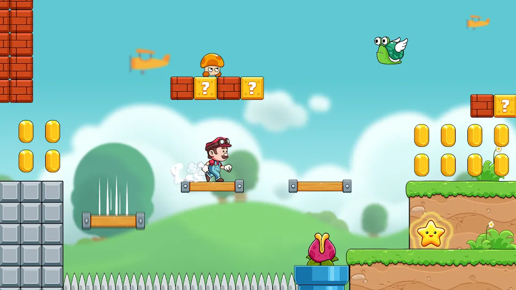 Pop's World - Running game (Поп Ворлд) [МОД: Много монет, Открытые уровни и Мега MOD] Screenshot 1