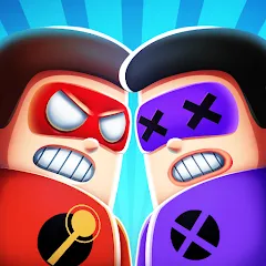 Скачать The Superhero League (Зе Суперхиро Лигующ) [МОД: Бесконечные деньги, Монеты и Мега MOD] | Взлом The Superhero League на Андроид