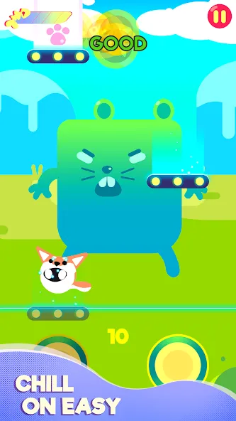 Cringe the Cat - Music Game [МОД: Меню, Бесконечные монеты и Открытые уровни] Screenshot 3