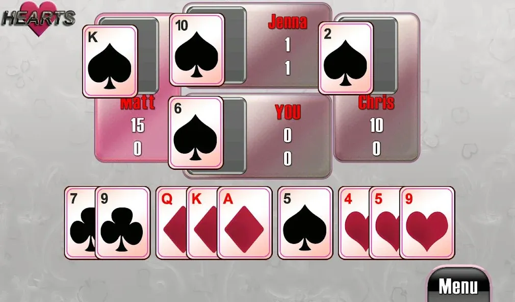 Hearts [МОД: Деньги, Монеты и Меню MOD] Screenshot 2