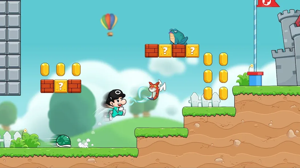 Bean's World Super: Run Games [МОД: Меню, Бесконечные монеты и Открытые уровни] Screenshot 5