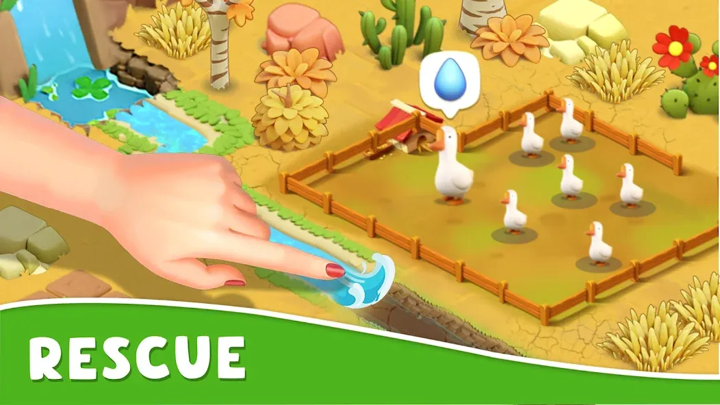 Coco Valley: Farm Adventure (Коко Валли) [МОД: Меню, Бесконечные монеты и Открытые уровни] Screenshot 3