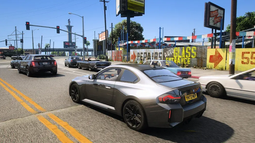 Car Driving City Racing Games (Кар Драйвинг Сити Рейсинг Геймс) [МОД: Меню, Бесконечные монеты и Открытые уровни] Screenshot 2