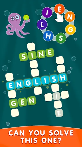 Crossword out of the words [МОД: Бесконечные деньги, Монеты и Мега MOD] Screenshot 3