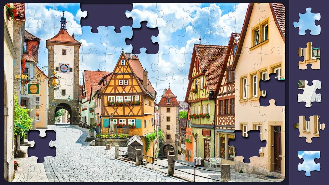 Relax Jigsaw Puzzles [МОД: Все открыто, Дополнительные деньги и Меню MOD] Screenshot 3