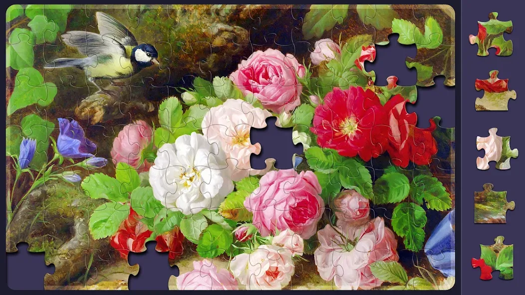 Relax Jigsaw Puzzles [МОД: Все открыто, Дополнительные деньги и Меню MOD] Screenshot 4