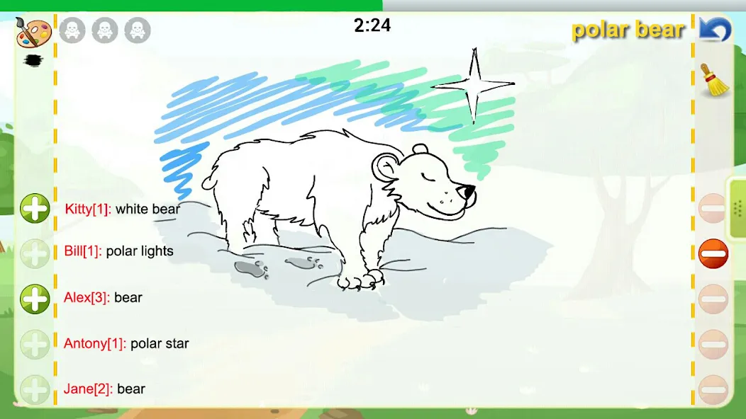 Draw and Guess Online [МОД: Все открыто, Дополнительные деньги и Меню MOD] Screenshot 1