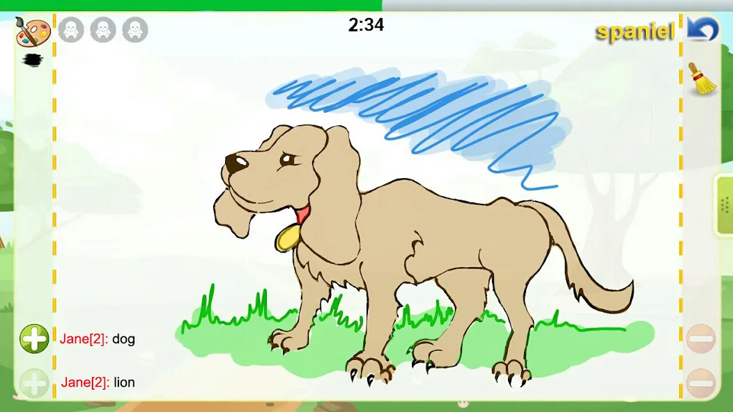 Draw and Guess Online [МОД: Все открыто, Дополнительные деньги и Меню MOD] Screenshot 2
