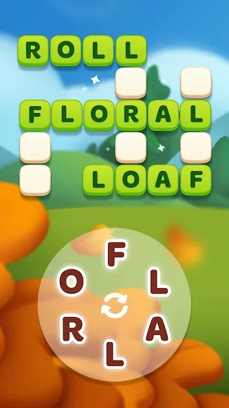 Word Spells: Word Puzzle Game [МОД: Деньги, Монеты и Меню MOD] Screenshot 1
