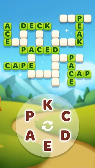 Word Spells: Word Puzzle Game [МОД: Деньги, Монеты и Меню MOD] Screenshot 3