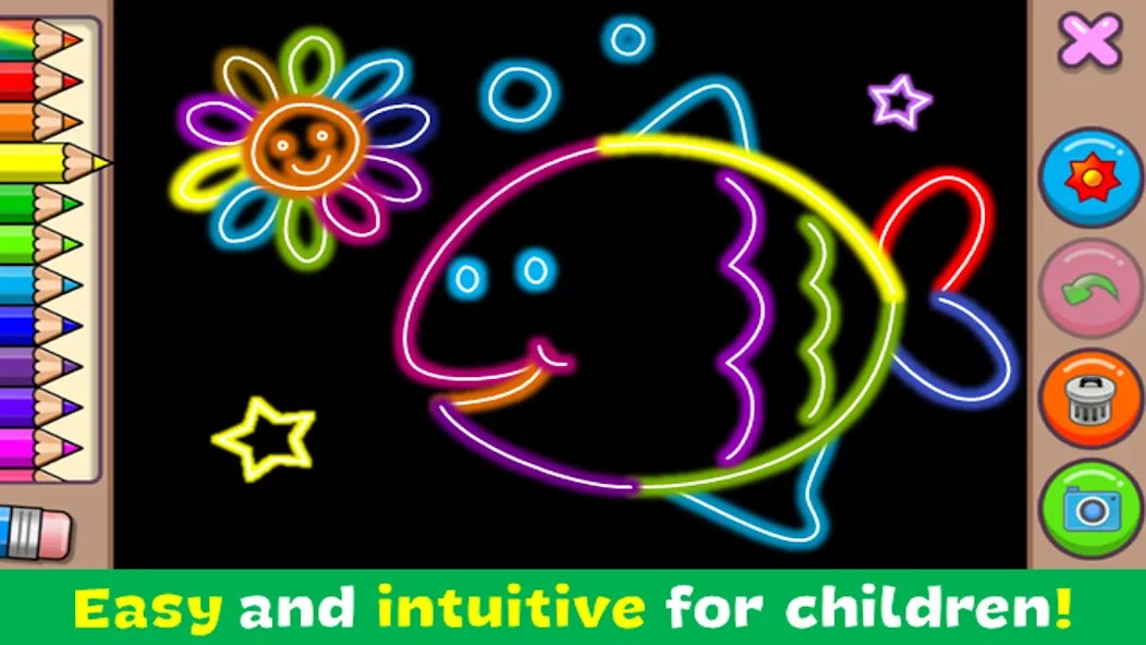 Coloring & Learn [МОД: Бесконечные деньги, Монеты и Мега MOD] Screenshot 3