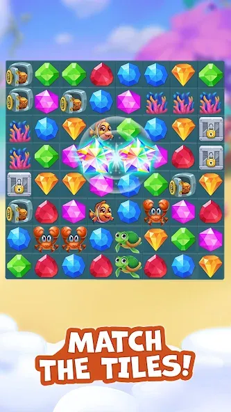 Pirate Treasures: Jewel & Gems [МОД: Бесконечные деньги, Монеты и Мега MOD] Screenshot 5