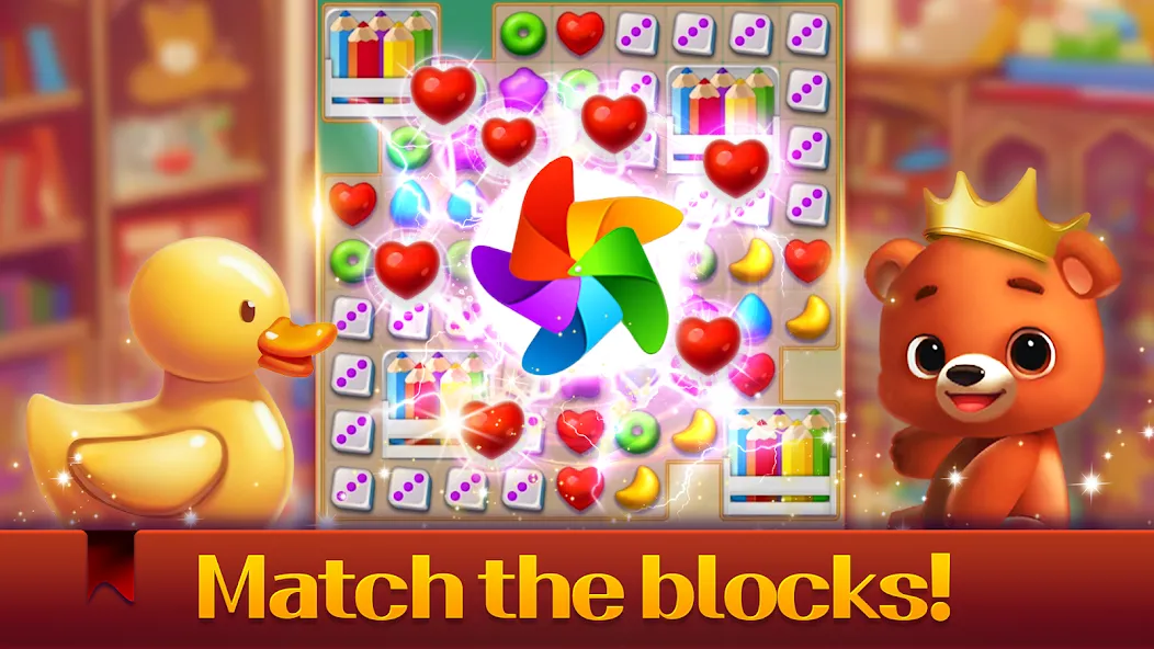 Toy Bear Sweet POP: Match 3 (Той Бир Свит ПОП) [МОД: Бесконечные деньги, Монеты и Мега MOD] Screenshot 2