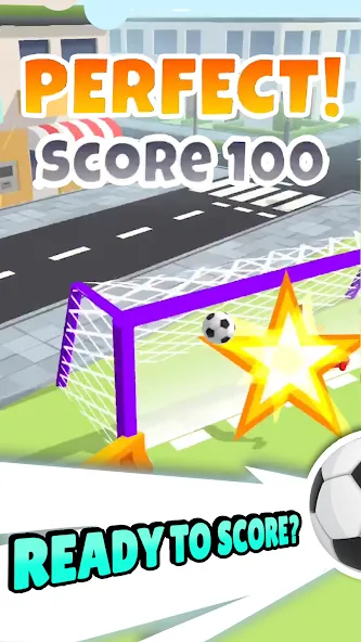Crazy Kick! Fun Football game [МОД: Деньги, Монеты и Меню MOD] Screenshot 1