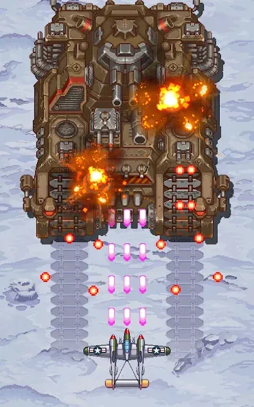 1945 Air Force: Airplane games (тысяча девятьсот сорок пять) [МОД: Много монет, Открытые уровни и Мега MOD] Screenshot 4