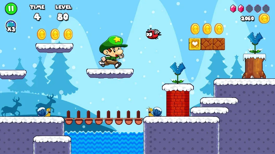 Bob Run: Adventure run game (Боб Ран) [МОД: Много денег, Монет и Все открыто] Screenshot 3