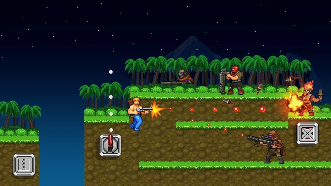 Gun Force: Action Shooting (Ган Форс) [МОД: Меню, Бесконечные монеты и Открытые уровни] Screenshot 3