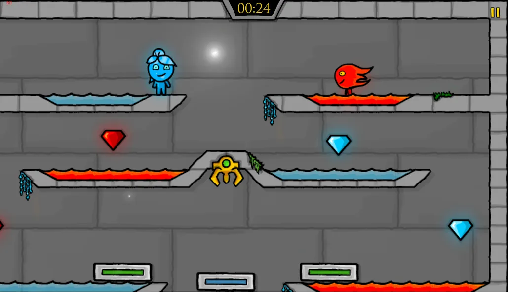 Fireboy & Watergirl FairyTales [МОД: Много денег, Монет и Все открыто] Screenshot 3