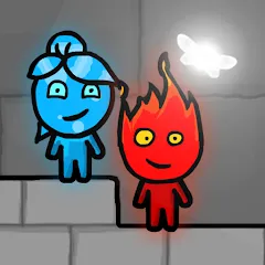 Скачать Fireboy & Watergirl FairyTales [МОД: Много денег, Монет и Все открыто] | Взлом Fireboy & Watergirl FairyTales на Андроид