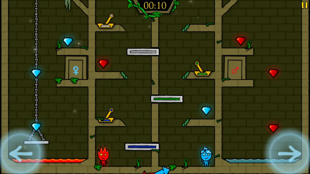 Fireboy & Watergirl: Forest [МОД: Меню, Бесконечные монеты и Открытые уровни] Screenshot 2
